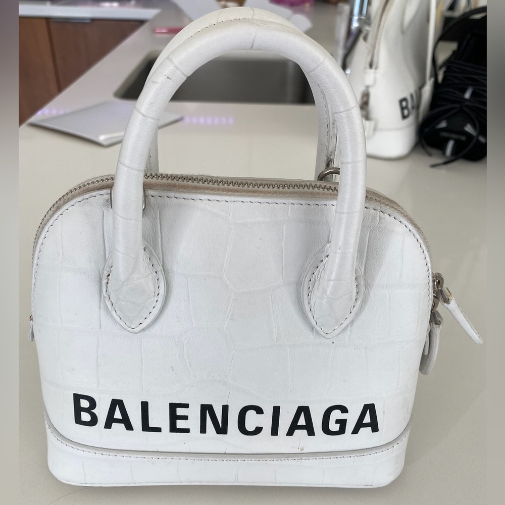 Balenciaga Calfskin Crocodile Tote - Picture 2 of 6